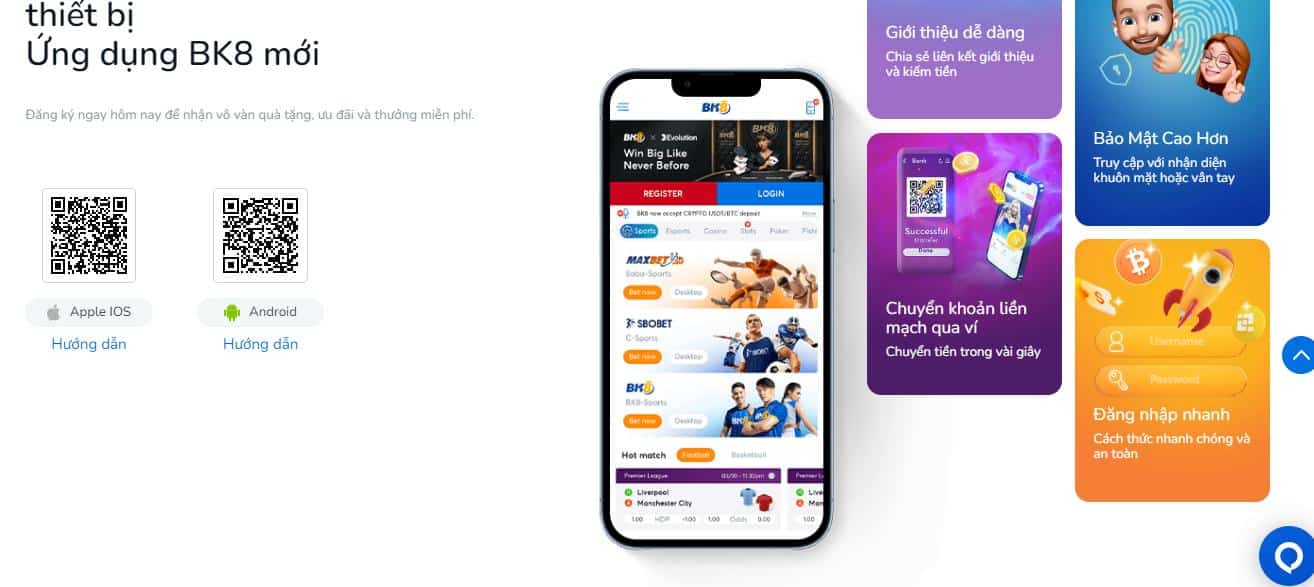 Hướng Dẫn Thực Hiện Tải App Bk8 Theo Quy Trình Đơn Giản